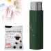 Portable dental floss dispenser with 100 dental floss sticks refillable tooth floss-stick organizer automatic dental floss dental for the tooth cleaning (green)