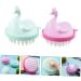Frcolor 6 STK Massage Shampoo Comb - Scalp Massage Brush for Children & Adults | Hair Washing & Shower Brush for Healthy Hair Care - Buy Online on GoSupps.com
