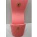 Pink Coral Purse Champagne Bottle Charm Hand Sanitizer Holder - Stylish Clip-On Accessory for Easy Sanitizing | Shop Internationally - Buy Online on GoSupps.com