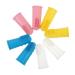 Beavorty 12 pieces silicone toothbrush tooth cleaning Tool children's toothbrush infant oral care brush silicone finger toothbrush oral care massage devices