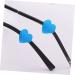 Lurrose Heart-Shaped Glasses | 5 Pairs Silicone Holders & Ear Hooks for Glasses - Buy Online on GoSupps.com
