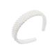 Pearl Headbands for Girls and Women  Plastic Wide Hair Hoop Band Embellish with Bling String Beads Fashion Gift for Children's Day  Graduation Ceremony  Prom Party  Casual Dress