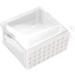 Cotton Roll Dispenser Press Type Holder with 4 Colors Sanitary and Durable (White) - Buy Online on GoSupps.com