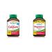 Jamieson MegaCal Calcium 650mg (100+20 Tablets) + Jamieson Magnesium 250mg Ultra Strength Calcium 650mg + Magnesium 250 mg
