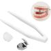 Unisex Removable Hip Hop False Tooth - Silver Halloween Costume Accessory for Men & Women - Buy Online on GoSupps.com