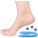 Heallily Silicone Gel Heel Cups - U-Shaped Soft Cushion Shoes Pads for Heel Pain - Shock Absorbing Support - Size S (1 Pair) - Buy Online on GoSupps.com