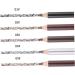 TOVINANNA 4 Pcs Long Lasting Eyebrow Pencils Double Ended Pencil Dark Wooden Eyebrow Chalk Women's Water Proof - Buy Online on GoSupps.com