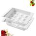 KOMBIUDA 2pcs box White for Type Refrigerator Home Storage Household Container Fruit Multi-purpose Drawer - Buy Online on GoSupps.com