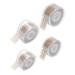 Abaodam Anti Sweat 4 Rolls roll double eyelid sticker 2 sided tape instant eyelid stickers droopy eyelid tape strip