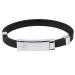 Zixyqol Anion Bracelet Electrostatic Silicone Bracelet Pulsera Antiestatica Adjustable Wrist Strap(Black)