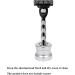 Hushnow Men's Shaving Razor Stand Holder - Stable and Safe Razor Base Stand - Buy Online on GoSupps.com