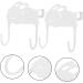Housoutil Coat Hooks 2pcs Cute Rabbit Hook Coat Rack Spray Paint s Door Coat Hanger Door Hanging Drawer - Buy Online on GoSupps.com