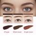 4D Hair Stroke Brow Stamp Brush Set - Ultra-thin Angled Eyebrow Makeup Brush in Taupe - Buy Online on GoSupps.com