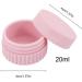 Small Cream Jars - Pocket Loose Powder Storage Jar - Leak-proof Toiletries Storage Jars for Cosmetics B - Buy Online on GoSupps.com