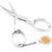 Bonbela Stainless Steel Pocket Travel Folding Scissors Key Chain Fishing Scissor Thread Cutter - Buy Online on GoSupps.com