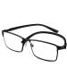 Buy +1.5 Brown Reading Glasses - UV400 Computer Glasses Resin Lenses with Spring Hinges Unisex Reading Aid for Eye Strain Relief - Buy Online on GoSupps.com
