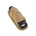Nuzama's flashlight holder tactical flashlight holster molled-LED flashlight holster bag with 360 degrees rotatable clip for outdoor camping hiking khaki