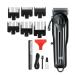 Hair Clippers Electric Hair Clipper Rechargeable Professional Personal Care Barber Trimmer For Men Shaver LCD USB Cutting Metal