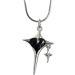 Oralgo Vintage Punk Cross-Stars Necklace | Snake Bone Chain Jewelry for Street-Style Enthusiasts - Buy Online on GoSupps.com