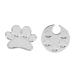 Lot de 2 Palettes de Bagues pour Nail Art Assiettes Rondes et Pied de Pouce Plateau de M lange pour Vernis Ongles et Pigments Accessoires Professionnels et Personnels