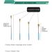 DCNIYT 2 Pack Extendable Stainless Steel Back Scratcher | Telescopic Itching Relief Massager for Comfort - Buy Online on GoSupps.com
