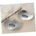 FONDOTIN 1pc Box Soap Storage Holder Bath Soap Holder Soap Storage Container Drain Sponge Holder for Kitchen Metal Soap Holder Soap Coaster Soap Drain Dish Soap Container Soap Dish Simple - Buy Online on GoSupps.com