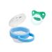 3 Pack Baby Pacifier Bag | Travel Case & Transparent Box for Kids - Mixed Colors - Buy Online on GoSupps.com