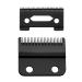 VRMETA New Upgrade Professional Hair Clippers Replacement Blades for Wahl Clippers Wahl 5-Star Senior Magic Clip Compatible with 8148, 8504, 1919, 2241, 2240, 8591 (Black)