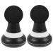 JECOMPRIS 2ST fascia gun massage device Small relaxation tool in massage tools Comfortable tools for muscle relaxation Tools for body muscle massage Handheld Small pocket ABS 11.00x7.00.00cmx2Pcs different colors x 2 pieces
