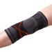 Knee Compression Sleeve for Men & Women - Best Knee Brace for Running Gym & Injury Recovery | Pain Relief & Support - Black L - Buy Online on GoSupps.com