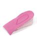 Grips Heel Liner TPR detachable Shoe Lift Heel Cushion Support Women Comfort Stand for Heel Spurs and Pain Relief(Rose Red Large)