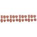 ibasenice 24 Pcs Simulation Chocolate Cake Decorating Miniatures Kid Decorative Chocolate Decor Fake Chocolates Fake Candy Chocolate Model Bulk Candy Bulk Food for Pvc Decorations 3d Desktop 3.9X2.8X1.8CMx4pcs 1