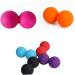 Beaupretty 2-St Peanut Ball Pilates Equipment Adult Party Hats Weightlifting & Myofascial Release Full Body Yoga Roll & Walking Aid - Buy Online on GoSupps.com