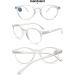 MAGIMODAC Women's Oval Computer Glasses with Blue Light Filter | 1.25 Diopter Reading Aid - Buy Online on GoSupps.com