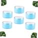 Beavorty 6pcs Kids Travel Set with Makeup Containers and Portable Powder Sieve - Blue - Buy Online on GoSupps.com