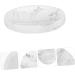 Ciieeo 2 Pcs Marble Soap Dish Sink Soap Holder Countertop Soap Dish Bath Soap Keeper Bathroom Soap Dish Bath Accessories Sponges Dish White Marbling Travel Storage Rack Resin - Buy Online on GoSupps.com