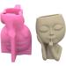 Big Head Doll Silicone Planter Mold for DIY Concrete, Cement, Resin Crafts - Buy Online on GoSupps.com