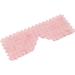 Handcrafted Rose Quartz Eye Mask with Cooling Jade - Reduce Puffiness & Dark Circles | Facial Massage | Crystal Pink - Buy Online on GoSupps.com