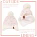 XIAOHAWANG Knitted Baby Hat with Pompom, White Heart Design - 4-7 Years - Buy Online on GoSupps.com