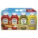 Heinz Variety Condiment Relish, Ketchup, Mustard Picnic Pack - 4 Ct. 4 Piece Assortment