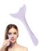 Kumprohu Lash Guard For Mascara - Silicone Eyeshadow Stencils Pad | Multifunctional Reusable Eyelash Lipstick Eyeshadow Applicators Aid Tool For Beginners And Makeup Masters Purple