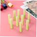FOMIYES 10pcs Clear Lip Balm Tubes with Bamboo Caps - Refillable Containers for Lip Gloss and Balm - Buy Online on GoSupps.com