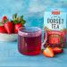 Dorset Tea Strawberries & Cream Tea 4 Boxes x 20 Tea Bags (80 Fruit Tea Bags Total) Strawberry Flavoured Herbal Tea Bags - Buy Online on GoSupps.com