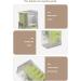 Automatic Portable Dental Pic - Travel Tooth Floss Case with 10 Picks | Compact Dental Floss Carrier | Green Snap Knob Design - Buy Online on GoSupps.com