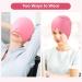 NEWGO Migraine Relief Cap - Full Coverage Headache Hat for Cold Therapy - Ice Head Wrap for Migraine Relief - Form Fitting Stretchable Design - Pink - Buy Online on GoSupps.com