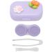 Buy Violet Portable Contact Lens Case | Waterproof & Dust-Resistant Lens Container for Travel | Sweet Cosmetic Storage Solution - Buy Online on GoSupps.com