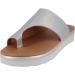 Bunion Sandals for Women with Arch Support - Silver 8 | Bunions Correction Sandals - Buy Online on GoSupps.com