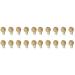 20pcs Making Teething Charm Toy Pacifier Clips for Straps Badge Holder DIY Suspender Holdes Wood Accessories Beads Nursing Wooden Three Baby Round Picture 1x2pcs 4.5*3*1.8cmx2pcs