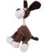 Pet Dog Toy - Squeaky, Durable & Soft Plush Chew Toy for Small Medium Large Dogs - Brown - Buy Online on GoSupps.com