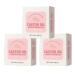 3PCS Castor Oil Conditioner Bar Anti-frizz Nourishing & Soothing Natural Deep Conditioner for All Hair Types Hair Moisturizing 100g